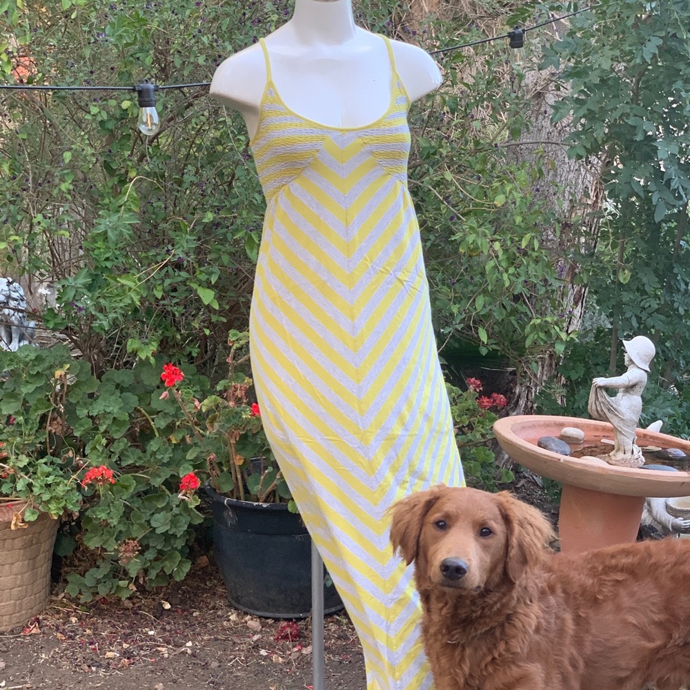 Anthropologie Thursday Friday Sat Sun Mon Wed Maxi Dress Sz Med